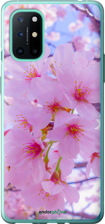 Силиконовый чехол Сакура для OnePlus 8T - 6029u-2113 изображение 