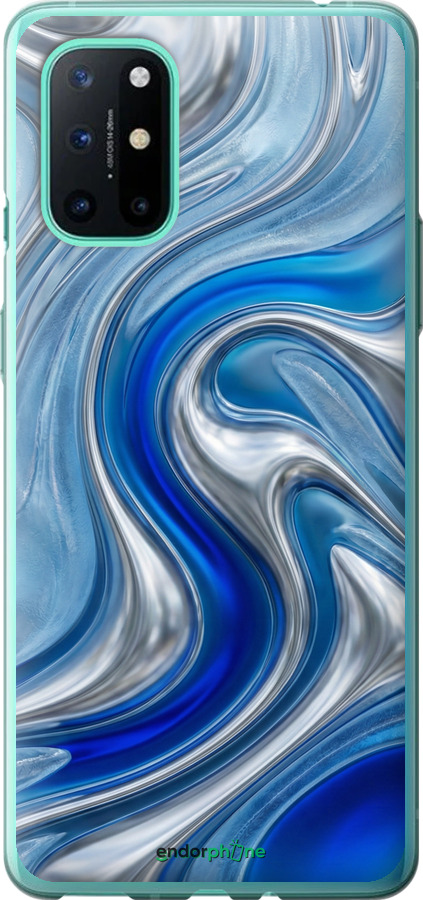 Силіконовий чехол Liquid Chrome для OnePlus 8T - 6781u-2113 изображение 