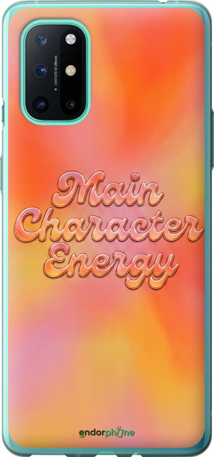 Силиконовый чехол Aura Gradient Main Character Energy Aesthetic Y2K для OnePlus 8T - 6783u-2113 изображение 