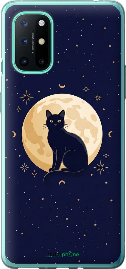 Силіконовий чехол Cute Cat Celestial/Witchy для OnePlus 8T - 6787u-2113 изображение 