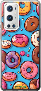 2D пластиковый чехол Пончики для OnePlus 9 Pro - 6318t-2250 изображение 