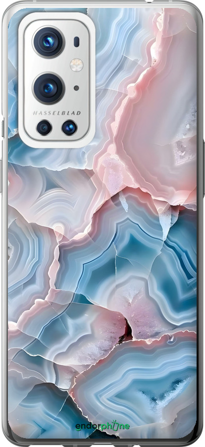 Силиконовый чехол Мрамор для OnePlus 9 Pro - 6306u-2250 изображение 