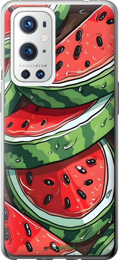 2D пластиковий чехол Кавун для OnePlus 9 Pro - 6315t-2250 изображение 