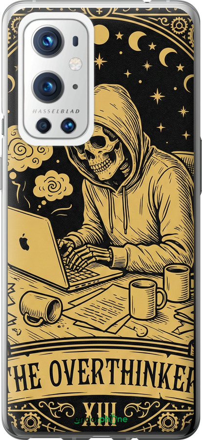 Силіконовий чехол The Overthinker для OnePlus 9 Pro - 6774u-2250 изображение 