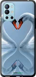 TPU чехол Лебеди для OnePlus 9R - 6007b-2326 изображение 