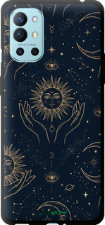 TPU чехол Celestial Harmony: Sun & Moon Gold Mystic Pattern для OnePlus 9R - 6778b-2326 изображение 
