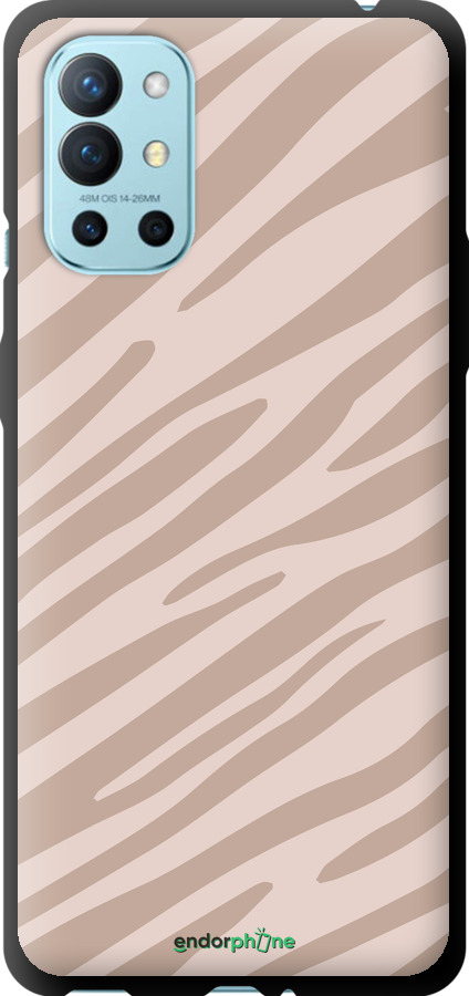 TPU чехол Зебра беж для OnePlus 9R - 4875b-2326 изображение 