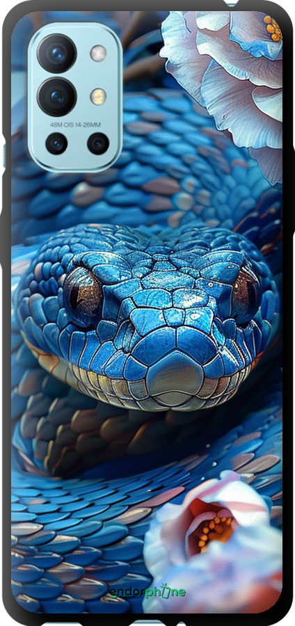 TPU чехол Blue Snake для OnePlus 9R - 6079b-2326 изображение 