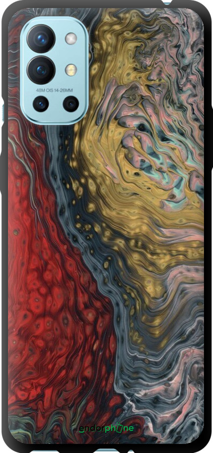 TPU чехол Із зображенням абстрактного живопису для OnePlus 9R - 6530b-2326 изображение 