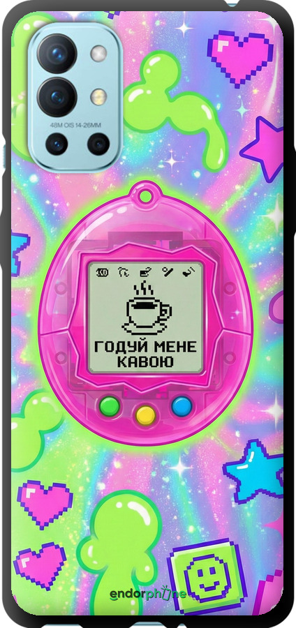 TPU чехол Y2K Aesthetic Retro Pet: Годуй мене кавою для OnePlus 9R - 6784b-2326 изображение 