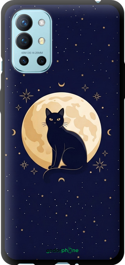 TPU чехол Cute Cat Celestial/Witchy для OnePlus 9R - 6787b-2326 изображение 