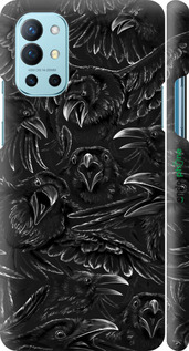 3D пластиковый матовый чехол Воронья ярость для OnePlus 9R - 6474m-2326 изображение 