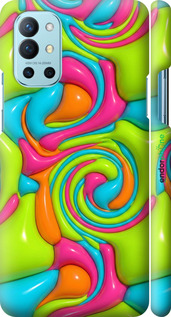 3D пластиковый матовый чехол Y2K Jelly Dream для OnePlus 9R - 6780m-2326 изображение 