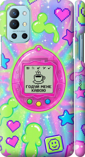 3D пластиковый матовый чехол Y2K Aesthetic Retro Pet: Годуй мене кавою для OnePlus 9R - 6784m-2326 изображение 