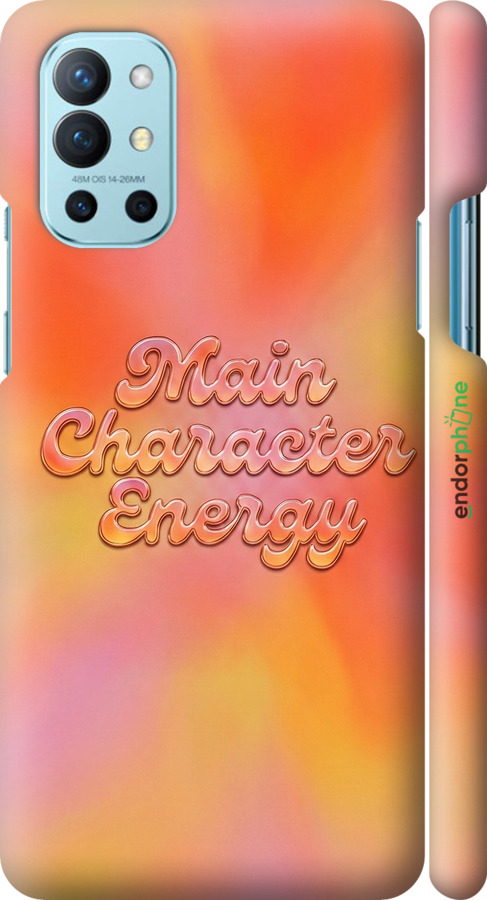 3D пластиковий матовий чехол Aura Gradient Main Character Energy Aesthetic Y2K для OnePlus 9R - 6783m-2326 изображение 