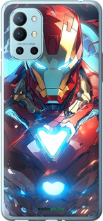 2D пластиковый чехол Железный человек для OnePlus 9R - 6372t-2326 изображение 