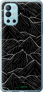 Силиконовый чехол С изображением Темных гор для OnePlus 9R - 6489u-2326 изображение 