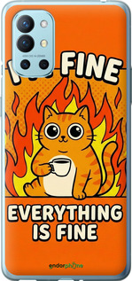 Силіконовий чохол 'Funny Cat' для OnePlus 9R зображення 3