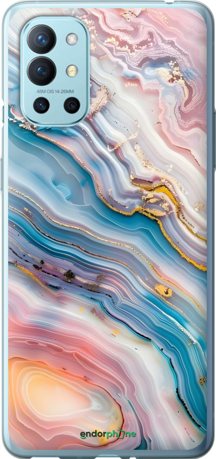 2D пластиковый чехол Мрамор красивый для OnePlus 9R - 6376t-2326 изображение 