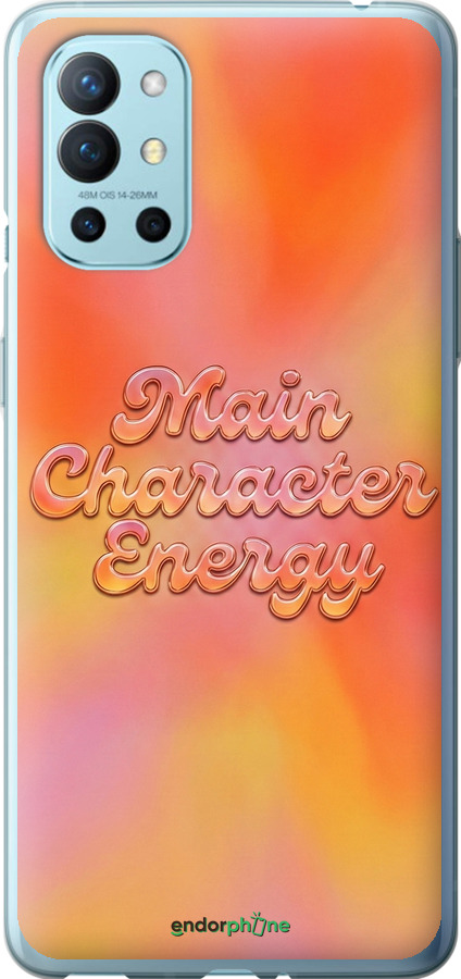 Силиконовый чехол Aura Gradient Main Character Energy Aesthetic Y2K для OnePlus 9R - 6783u-2326 изображение 