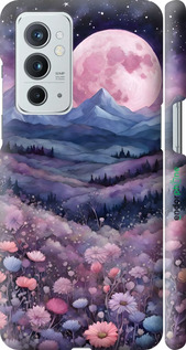 3D пластиковый матовый чехол Ночь луна арт для OnePlus 9RT - 6319m-2520 изображение 