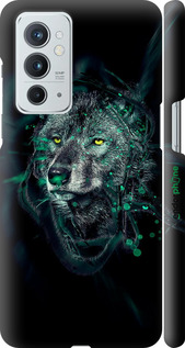 3D пластиковый матовый чехол Wolf для OnePlus 9RT - 6610m-2520 изображение 