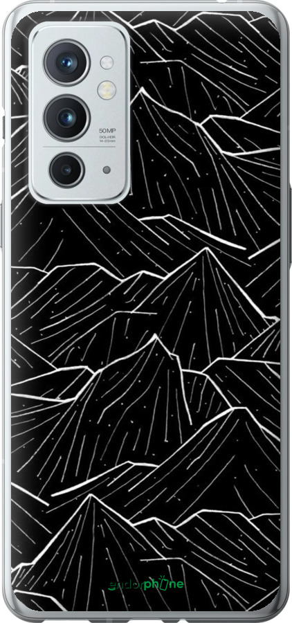 Силиконовый чехол С изображением Темных гор для OnePlus 9RT - 6489u-2520 изображение 