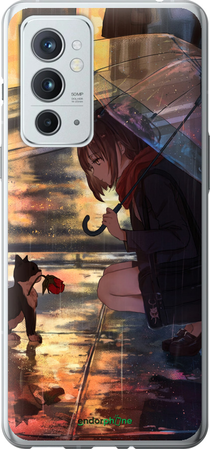 Силиконовый чехол Anime для OnePlus 9RT - 6609u-2520 изображение 