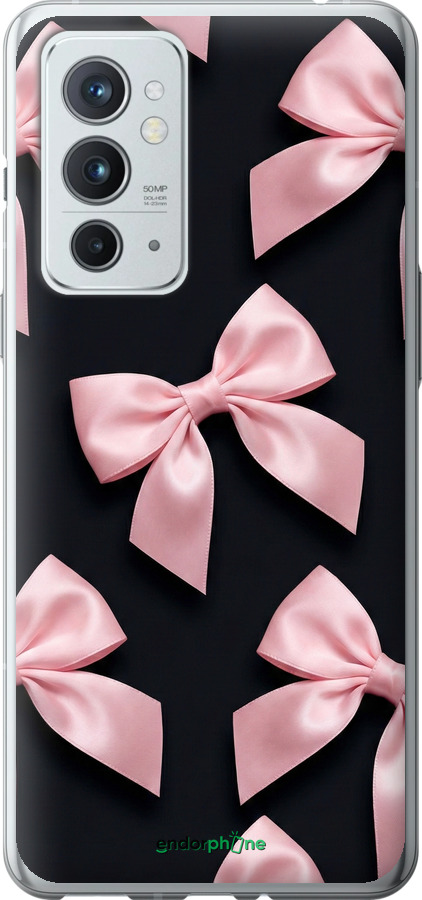 Силіконовий чехол Coquette Ribbons Dark Coquette для OnePlus 9RT - 6767u-2520 изображение 
