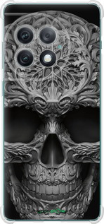 Силикон с усиленными углами чехол skull-ornament для OnePlus Ace 2 Pro - 4101sp-3211 изображение 