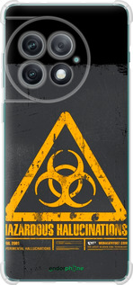 Силикон с усиленными углами чехол biohazard 28 для OnePlus Ace 2 Pro - 4846sp-3211 изображение 