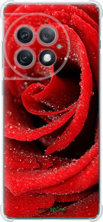 Силикон с усиленными углами чехол Красная роза для OnePlus Ace 2 Pro - 529sp-3211 изображение 