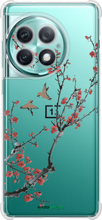 Силикон с усиленными углами чехол Сакура v2 для OnePlus Ace 2 Pro - 5538sp-3211 изображение 