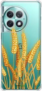 Силикон с усиленными углами чехол Колоски пшеници для OnePlus Ace 2 Pro - 5866sp-3211 изображение 