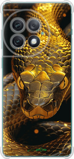 Силикон с усиленными углами чехол Golden snake для OnePlus Ace 2 Pro - 6072sp-3211 изображение 