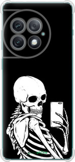 Силикон с усиленными углами чехол Скелет делает Selfie для OnePlus Ace 2 Pro - 6535sp-3211 изображение 