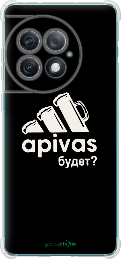 Силіконовий протиударний с посиленими кутами чехол А пивас для OnePlus Ace 2 Pro - 4571sp-3211 изображение 