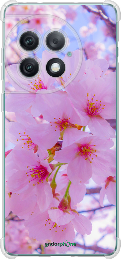 Силикон с усиленными углами чехол Сакура для OnePlus Ace 2 Pro - 6029sp-3211 изображение 