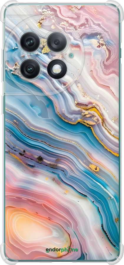 Силикон с усиленными углами чехол Мрамор красивый для OnePlus Ace 2 Pro - 6376sp-3211 изображение 