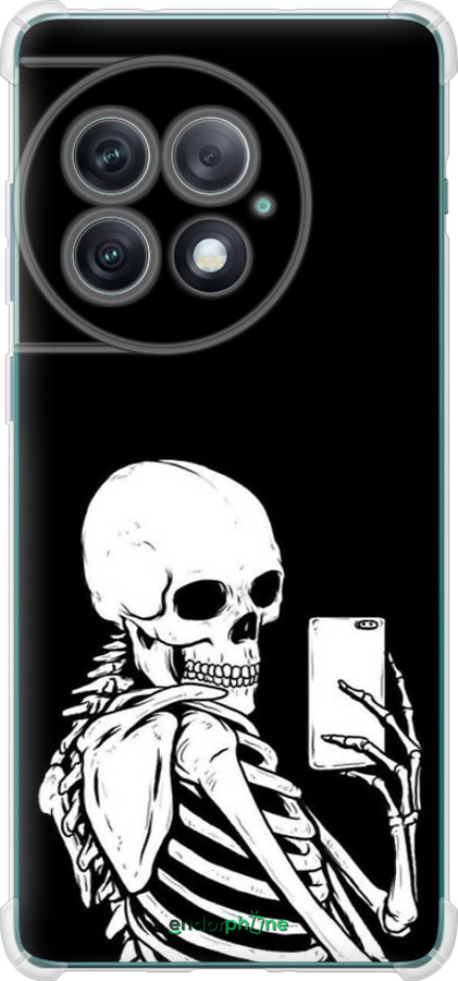 Силикон с усиленными углами чехол Скелет делает Selfie для OnePlus Ace 2 Pro - 6535sp-3211 изображение 