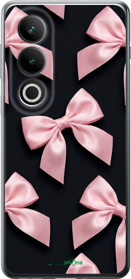 Силиконовый чехол Coquette Ribbons Dark Coquette для OnePlus ACE 3V - 6767u-3681 изображение 