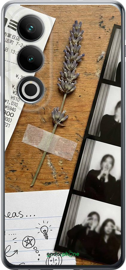 Силиконовый чехол Aesthetic Scrapbook Collage для OnePlus ACE 3V - 6773u-3681 изображение 