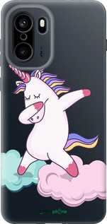 Силиконовый чехол Единорог для OnePlus Ace 6 - 4702u-4217 изображение 