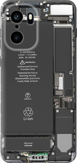 Силиконовый чехол Детали смартфона для OnePlus Ace 6 - 5487u-4217 изображение 