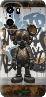 Силиконовый чехол Bronze kaws v2 для OnePlus Ace 6T - 6098u-4240 изображение 