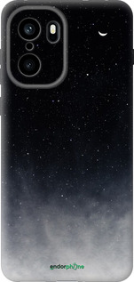 Силиконовый чехол Сині хмари, Синій місяць для OnePlus 15R 5G - 6396u-4241 изображение 
