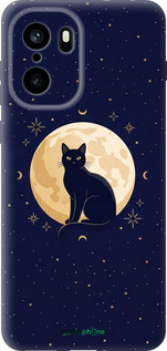 Силиконовый чехол Cute Cat Celestial/Witchy для OnePlus 15R 5G - 6787u-4241 изображение 