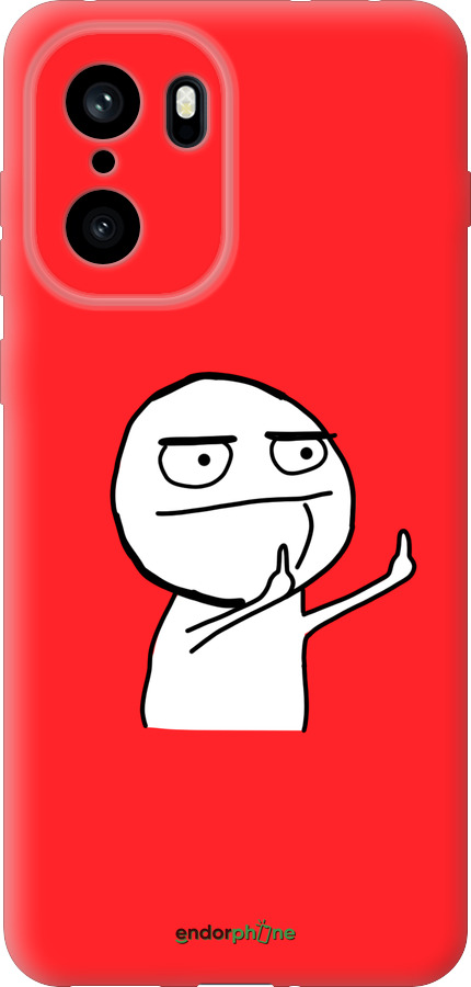 Силиконовый чехол Мем для OnePlus Ace 6T - 4578u-4240 изображение 