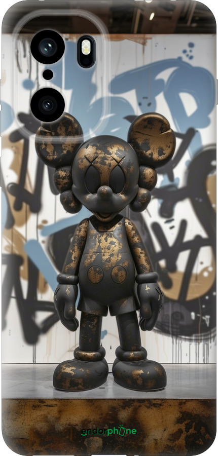 Силиконовый чехол Bronze kaws v2 для OnePlus Ace 6T - 6098u-4240 изображение 