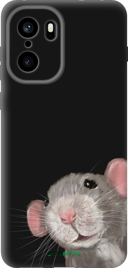 Силиконовый чехол The Peeking Rat для OnePlus Ace 6T - 6442u-4240 изображение 